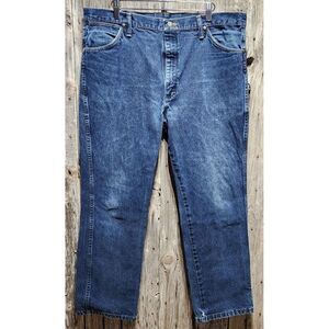 Men's WRANGLER Blue‎ Jeans SILVER EDITION denim 933SEDD size 38x30